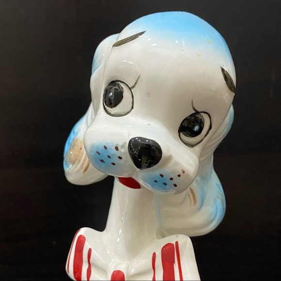 Vintage Basset Hound Dog Adorable Ceramic Planter - Picture 4 of 14